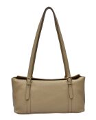 Atelier Auguste Schultertasche aus Schlammleder - 16x31x9 cm