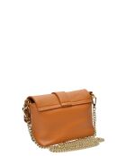SBV 77 Schultertasche aus cognacfarbenem Leder - 10,5 x 15 x 6,5 cm