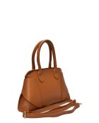 SBV 79 Tragetasche aus Leder in Cognac, 16 x 22,5 x 5,5 cm