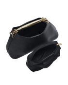 Sac à main en cuir Maison Thomas noir - 11.5x24x9.5 cm