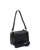 Aesther Ekme zwarte leren handtas - 12x19x9 cm