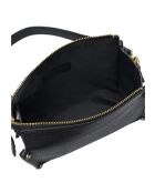 Aesther Ekme zwarte leren handtas - 12x19x9 cm