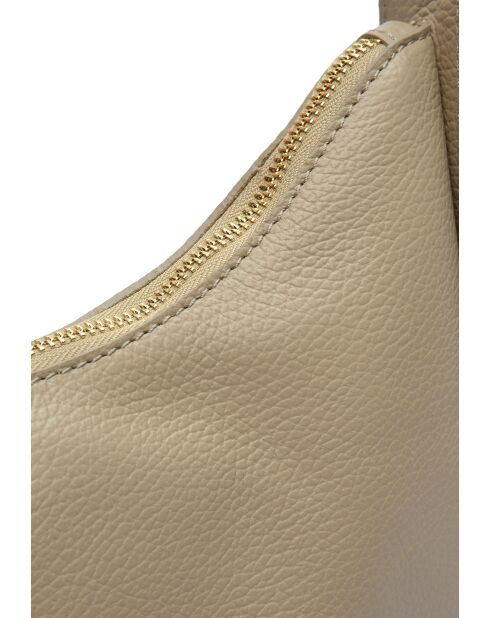 TSBV 53 modderleren schoudertas - 13,5x27x4 cm