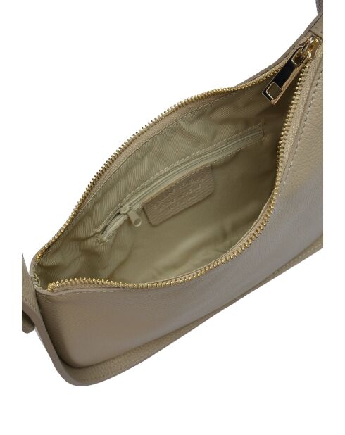 TSBV 53 modderleren schoudertas - 13,5x27x4 cm