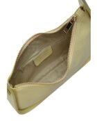 TSBV 53 gelbe Schultertasche aus Leder - 13,5 x 27 x 4 cm