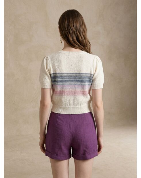 Cremefarbenes MAELI Top