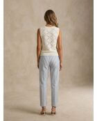 Top CAHILA Blanc Cassé