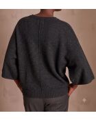 Hellgrauer Cody Strickpullover