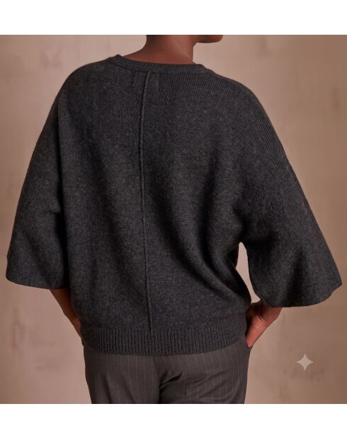 Hellgrauer Cody Strickpullover