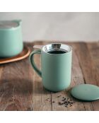 Tetera Uno almendra verde mate - 0,47 L