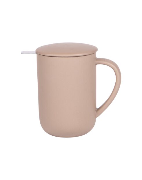 Tetera Uno beige mate crema/marfil - 0,47 L