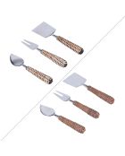 Set di 3 coltelli da formaggio Sinjai set di 2 marroni