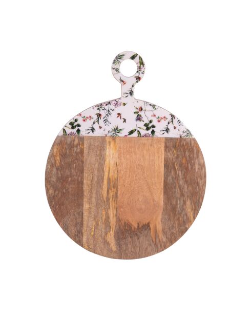 Tabla de cortar marrón Champêtre - D.30,5 cm