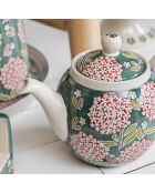 Théière avec filtre Cottage verte - 1 L