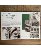 Théière avec filtre Cottage verte - 1 L