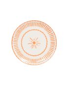 6 Speiseteller Tamara, 27 cm, orange