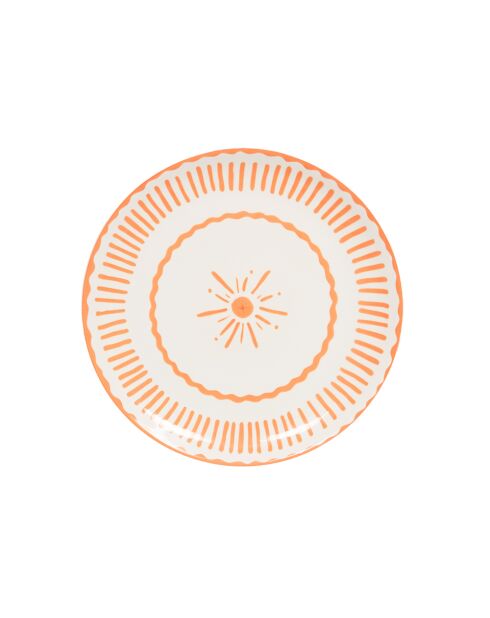 6 Speiseteller Tamara, 27 cm, orange