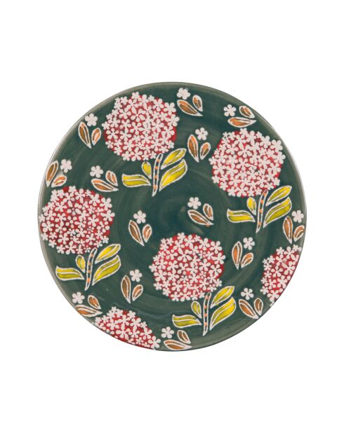 Dessous-de-plat Cottage vert - D.20 cm