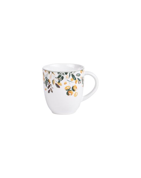 6 Mugs Summer blancs - 35 cl