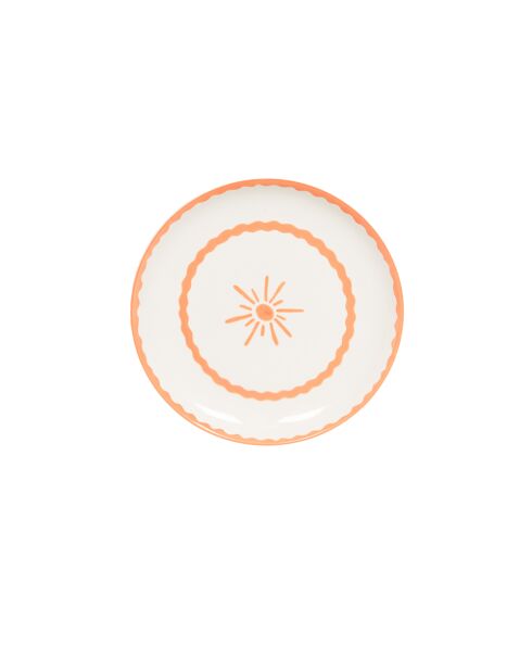 6 Dessertteller Tamara, Orange, 20 cm