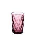 Doos met 6 hoge roze Diamond mokken - 340 ml