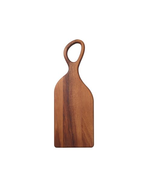 Planche en acacia marron - 41x15x1.5 cm