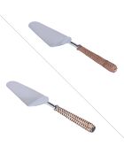 Sinjai Tortenschalen-Set 2-teilig braun