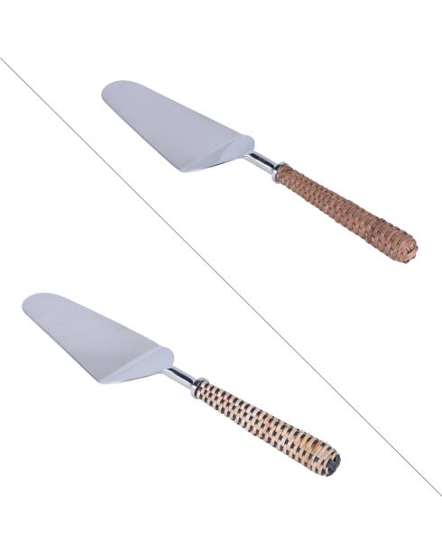 Sinjai Tortenschalen-Set 2-teilig braun