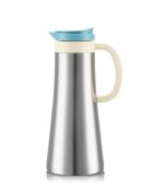 Pichet thermique en inox brossé argenté - 1.1L