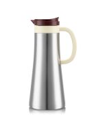 Pichet thermique en inox brossé argenté - 1.1L