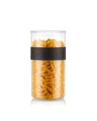 Bocal de conservation en plastique, avec couvercle hermétique transparent - 2 L