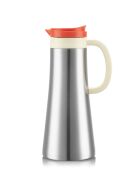 Pichet thermique en inox brossé argenté - 1.1L