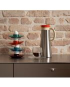 Pichet thermique en inox brossé argenté - 1.1L