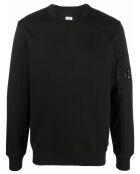 Sweatshirt col rond Diagonal Raised Fleece noir