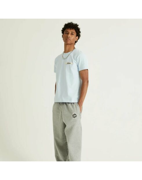 T-Shirt Gros Grain bleu