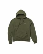 Sweatshirt brodé kaki