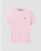 T-Shirt Gros Grain rose bonbon