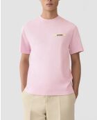 T-Shirt Gros Grain rose bonbon