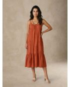 WINN Orangefarbenes Kleid