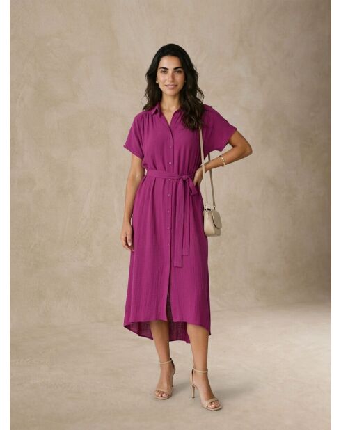 PURPLE CRUFT jurk