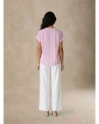 DAUGH Rosafarbenes Top