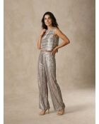 Top RALICE arancione/oro