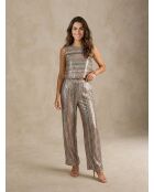 Top RALICE arancione/oro