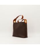 Hobo Macadam chocoladezakje - Zeer goede staat - 30 x 11 x 26 cm
