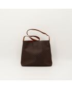 Hobo Macadam chocoladezakje - Zeer goede staat - 30 x 11 x 26 cm
