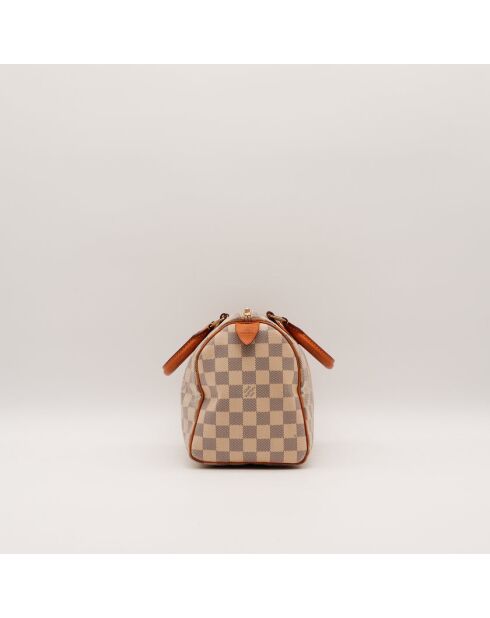 Sac Speedy 25 Damier beige - Très bon état général - 25x19x15cm
