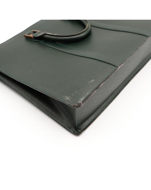 Portadocumenti Rosan Taiga verde scuro - Buone condizioni - 41 x 8 x 30 cm