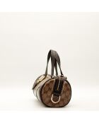 Braune Schmetterlingstasche - Guter Zustand - 27 x 15 x 5 cm