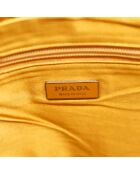 Pochette beige/orange - État correct - 30x24cm