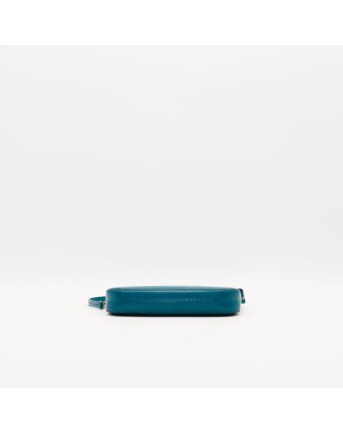 Turkooisblauw Epi accessoiretasje - Zeer goede staat - 21 x 13 x 3,5 cm